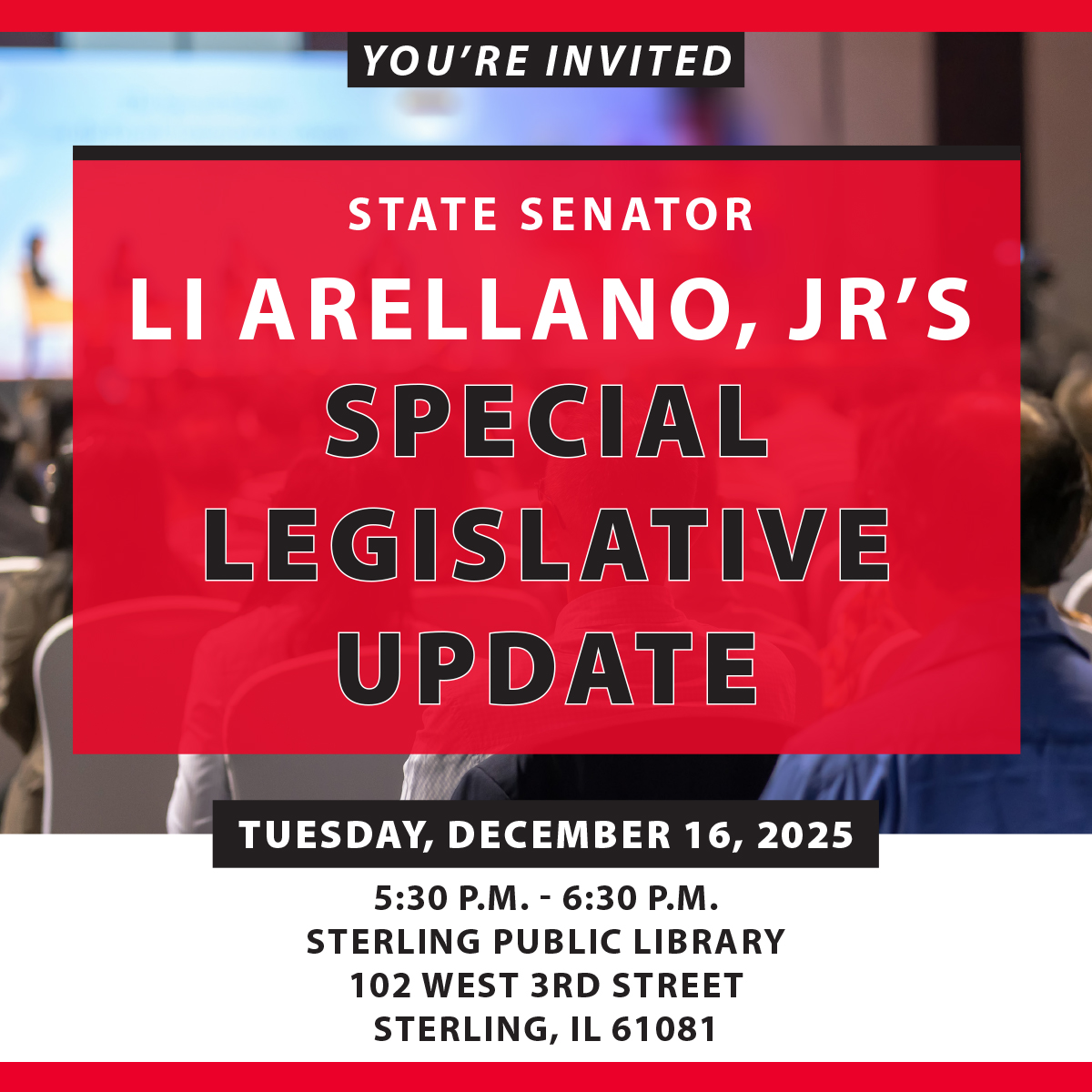 Special Legislative Update – Sterling